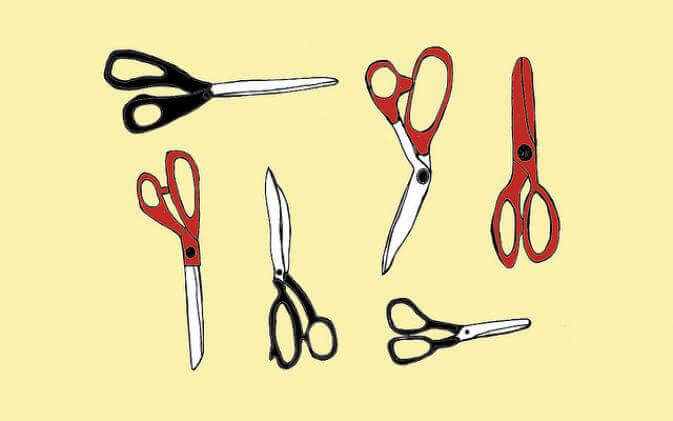 singular of scissors