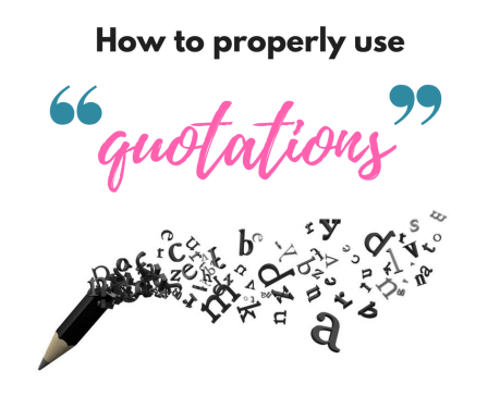 How to Use Quotations - Quick and Dirty Tips