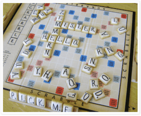 Scrabble cookie recipe