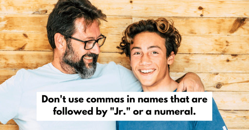 do-you-need-a-comma-before-jr-quick-and-dirty-tips