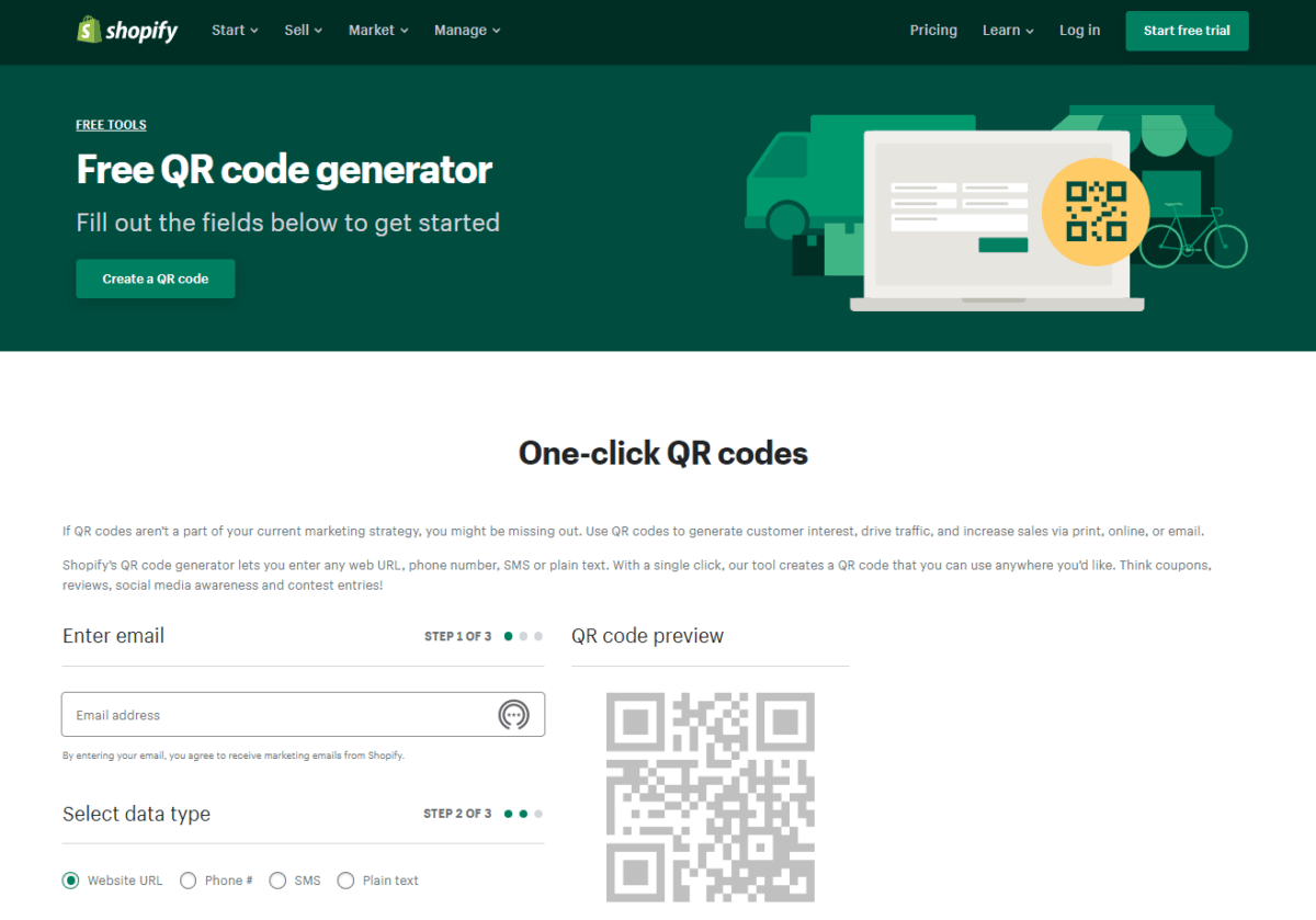 Qr code generator shopify