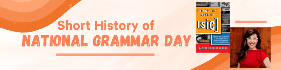 History of National Grammar Day