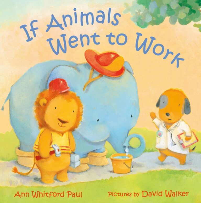 Book cover for 'If Animals Went to Work'